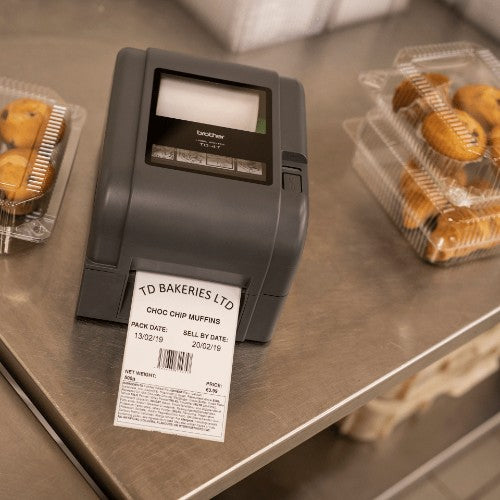 Brother TD-4520TN label printer Direct thermal / Thermal transfer 300 x 300 DPI 127 mm/sec Wired Ethernet LAN