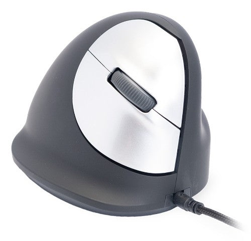 R-Go Tools Ergonomic mouse R-Go HE Break with break software, large (hand size &ge; 185 mm), right-handed, Wired, black
