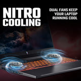 Acer Nitro V 16 AI V16 AI (ANV16-42) gaming laptop - AMD Ryzen 7 260, NVIDIA RTX 5050, 16" 180Hz WUXGA (1920x1200), 16GB DDR5, 512GB SSD
