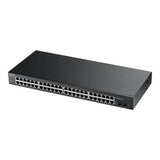 Zyxel GS1900-48HP Managed L2 Gigabit Ethernet (10/100/1000) Power over Ethernet (PoE) 1U Black