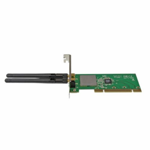 StarTech.com PCI Wireless N Adapter - 300 Mbps PCI 802.11 b/g/n Network Adapter Card – 2T2R 2.2 dBi