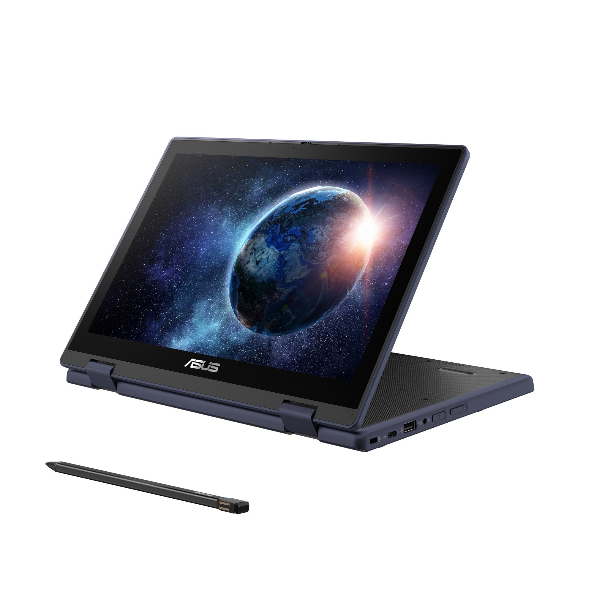 ASUS BR12F-CS81XA-3Y Intel® N N100 Hybrid (2-in-1) 31 cm (12.2") Touchscreen WUXGA 8 GB LPDDR5-SDRAM 128 GB Flash Wi-Fi 6E (802.11ax) Windows 11 Pro Education Grey  - Computers - ASUS