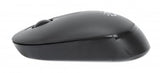 Manhattan Performance III Wireless Mouse, Black, 1000dpi, 2.4Ghz (up to 10m), USB, Optical, Ambidextrous, Three Button with Scroll Wheel, USB nano receiver, AA battery (not included), Low friction base, Three Year Warranty