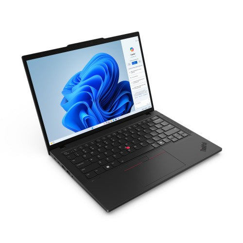 Lenovo ThinkPad T14 Gen 5 (Intel) Intel Core Ultra 7 165U Laptop 35.6 cm (14") Touchscreen WUXGA 16 GB DDR5-SDRAM 512 GB SSD Wi-Fi 6E (802.11ax) Windows 11 Pro English Black