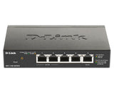 D-Link 5-Port Gigabit PoE Smart Managed Switch with 1 PD port