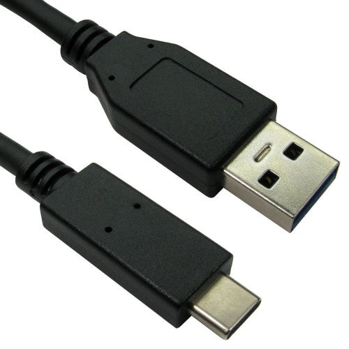 Cables Direct USB3C-921-2M USB cable USB 3.2 Gen 1 (3.1 Gen 1) USB C USB A Black