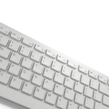 DELL Pro Keyboard and Mouse - KM5221W - US International (QWERTY) - White