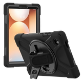 Techair TAXSGA043H Samsung Tab A11 military grade drop protection rugged case with hand strap