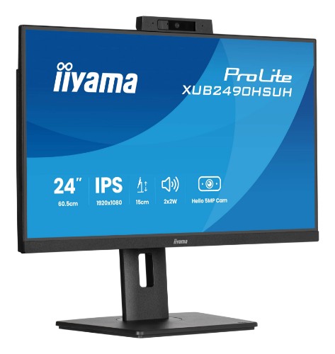iiyama XUB2490HSUH-B2 computer monitor 60.5 cm (23.8") 1920 x 1080 pixels Full HD LED Black