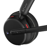 EPOS 1001375 headphones/headset Wired & Wireless Head-band Office/Call center USB Type-C Bluetooth Black