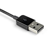 StarTech.com 2m VGA to HDMI Converter Cable with USB Audio Support & Power - Analog to Digital Video Adapter Cable to connect a VGA PC to HDMI Display - 1080p Male to Male Monitor Cable
