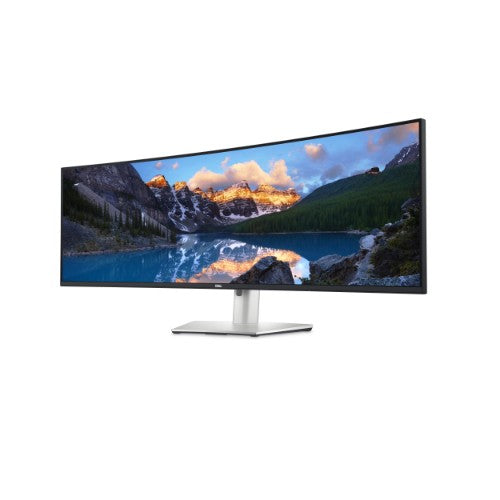 DELL UltraSharp U4924DW computer monitor 124.5 cm (49") 5120 x 1440 pixels 5K Ultra HD LCD Black, Silver