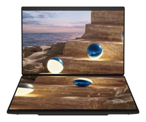 ASUS Zenbook Duo UX8407AA-SN102W Intel Core Ultra X9 388H Laptop 35.6 cm (14") Touchscreen 3K 32 GB LPDDR5x-SDRAM 1 TB SSD Wi-Fi 7 (802.11be) Windows 11 Home Grey