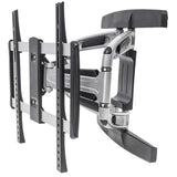 Manhattan Wall Mount for TV & Monitors (Full Motion), For screens 32" to 55", VESA compatibility: all between 100x100mm to 400x400mm - check the dimensions of the four mounting holes on back of screen to ensure it fits, Max 50kg, Black, Bracket, Lifetime