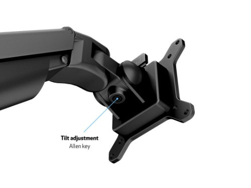 Multibrackets M VESA Gas Lift Arm Desk or Wall Basic Black HD