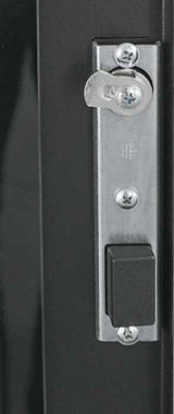 Intellinet 19" Network Cabinet - Free Standing, 22U, 600x800mm (width x depth), Black, Flatpack, Max 1500kg, Multi-Point Door Lock, One Lock Per Side Panel, Usable Depth 123 to 573mm, IP20 rated, Rack, Steel