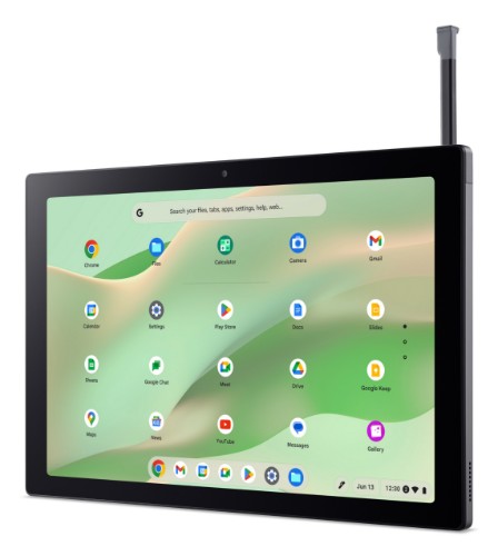 Acer Chromebook -D CHROME TABLET 311 D723N 10.95IN MEDIATEK WUXGA ITOUCHSCREEN 4GB 64GB MediaTek Kompanio 27.9 cm (11") Wi-Fi 6 (802.11ax) ChromeOS Silver