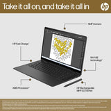 HP ENVY x360 15-fh0000na AMD Ryzen™ 7 7730U Hybrid (2-in-1) 39.6 cm (15.6") Touchscreen Full HD 16 GB LPDDR4x-SDRAM 512 GB SSD Wi-Fi 6E (802.11ax) Windows 11 Home Black