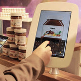 Bouncepad Original Static 60 | Apple iPad 10th Gen 10.9 (2022) | White | Covered Front Camera and Home Button