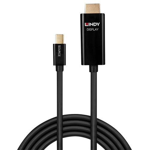 Lindy 0.5m Active Mini DisplayPort to HDMI Cable