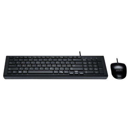 MSI USB Combo Copilot PRO_UK keyboard Mouse included Home/Office QWERTY UK English Black