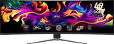 MSI MPG 491CQP QD-OLED computer monitor 124.5 cm (49") 5120 x 1440 pixels Dual WQHD Black