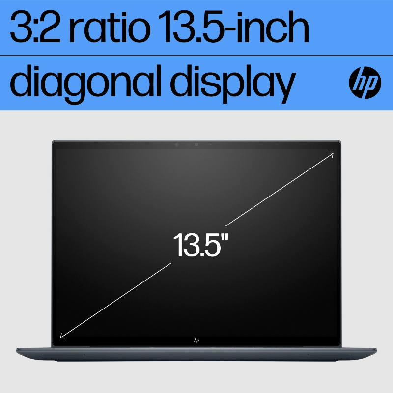 HP Dragonfly G4 Intel® Core™ i7 i7-1355U Laptop 34.3 cm (13.5") WUXGA+ 16 GB LPDDR5-SDRAM 512 GB SSD Wi-Fi 6E (802.11ax) Windows 11 Pro Blue