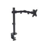 Manhattan Desk Mount for TV & Monitors (Full Motion), For screens 13" to 27", Clamp fitting to desk, VESA compatability: 75x75mm and 100x100mm - check the dimensions of the four mounting holes on back of screen to ensure it fits, Max 8kg, Bracket, Lifetim