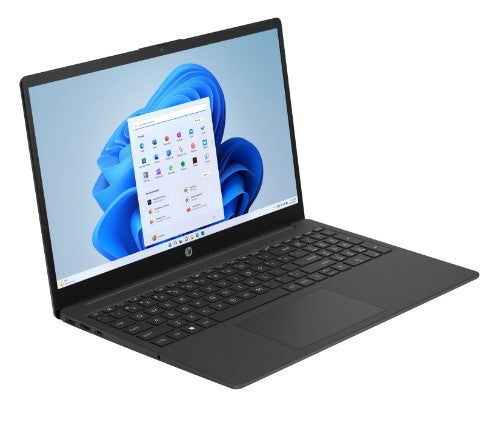 HP 15-fc0028na AMD Ryzen™ 3 7320U Laptop 39.6 cm (15.6") Full HD 8 GB LPDDR5-SDRAM 256 GB SSD Wi-Fi 6 (802.11ax) Windows 11 Home in S mode Black