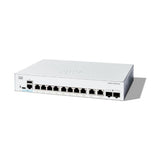 Cisco Catalyst 1200-8T-E-2G Smart Switch, 8 Port GE, Ext PS, 2x1GE Combo, Limited Lifetime Protection (C1200-8T-E-2G)