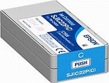 Epson C33S020602/SJI-C-22-P-(C) Ink cartridge cyan 32,5ml for Epson TM-C 3500