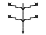 Multibrackets M VESA Deskmount Officeline Quad Black