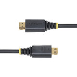 StarTech.com 8ft (2.4m) High Speed HDMI Cable with Gripping Connectors, 4K 60Hz/1440p 144Hz, HDR10/HDCP 2.2/ARC, 18Gbps, UHD HDMI 2.0 Cord for TV/Monitor/Display, TPE Jacket