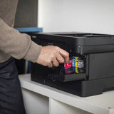 Brother LC-527XLVAL Ink cartridge multi pack Bk,C,M,Y high-capacity 3500pg + 3x2000 pg Pack=4 for Brother MFC-J 4350