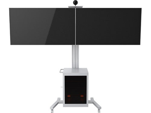 Multibrackets M Public Display Stand 180 Dual MediaBox4 Silver