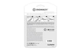 Kingston Technology IronKey 128GB Keypad 200, FIPS 140-3 Lvl 3 AES-256 Hardware Encrypted