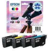 Epson C13T02W64010/502XL Ink cartridge multi pack Bk,C,M,Y high-capacity 28,4ml 9,2ml + 3x6,4ml Pack=4 for Epson XP 5100