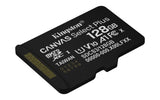 Kingston Technology 128GB microSDXC Canvas Select Plus Gen3 150MB/s A1 Card + Adapter