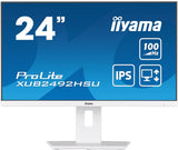iiyama XUB2492HSU-W6 computer monitor 60.5 cm (23.8") 1920 x 1080 pixels Full HD LED White