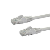 StarTech.com 2m CAT6 Ethernet Cable - White CAT 6 Gigabit Ethernet Wire -250MHz 100W PoE RJ45 UTP Network/Patch Cord Snagless w/Strain Relief Individually Tested
