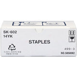 Konica Minolta 14YK/SK-602 Staples 3x5000 for Develop Ineo 224 e/KM Bizhub C 300/KM Bizhub C 750 i/KM Bizhub 224 e/Olivetti d-Color MF 30