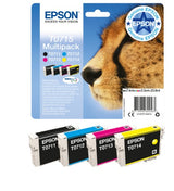 Epson C13T07154012/T0715 Ink cartridge multi pack Bk,C,M,Y 7,4ml+3x5,5ml Pack=4 for Epson Stylus BX 310/600/D 120/D 78/S 20
