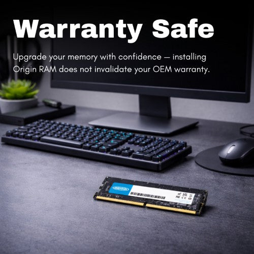 Origin Storage 8GB DDR4 3200MHz UDIMM 1Rx8 Non-ECC 1.2V