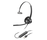 HP Poly EncorePro 310 Monaural USB-A Headset TAA