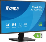 iiyama ProLite 24” IPS Full HD panel with 4-side slim bezel and B energy class