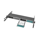 Tripp Lite N484-3M8-LC12 40/100Gb Breakout Cassette, 40Gb to 4 x 10Gb, 100Gb to 4 x 25Gb, (x3) 8-Fiber MTP/MPO to (x12) LC Duplex, Type-B Polarity