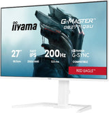 iiyama G-MASTER GB2771QSU-W1 computer monitor 68.6 cm (27") 2560 x 1440 pixels Wide Quad HD White