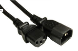 Cables Direct RB-301 power cable Black 1.8 m C13 coupler C14 coupler