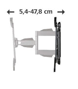 Hama TV Wall Bracket, Swivel, Tilt, Pull-out, 191 cm (75) up to 45 kg