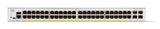 Cisco Catalyst 1200-48P-4X Smart Switch, 48 Port GE, PoE, 4x10GE SFP+, Limited Lifetime Protection (C1200-48P-4X)